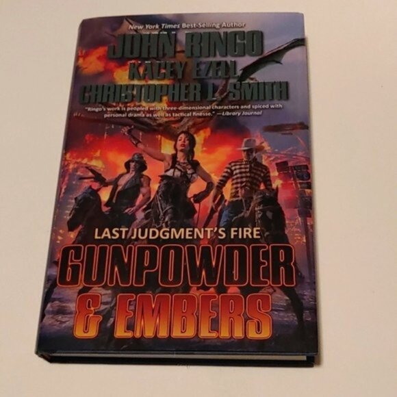 3/$13 Last Judgement's Fire 1: Gunpowder and Embers 2019 adult fiction book - Picture 2 of 6
